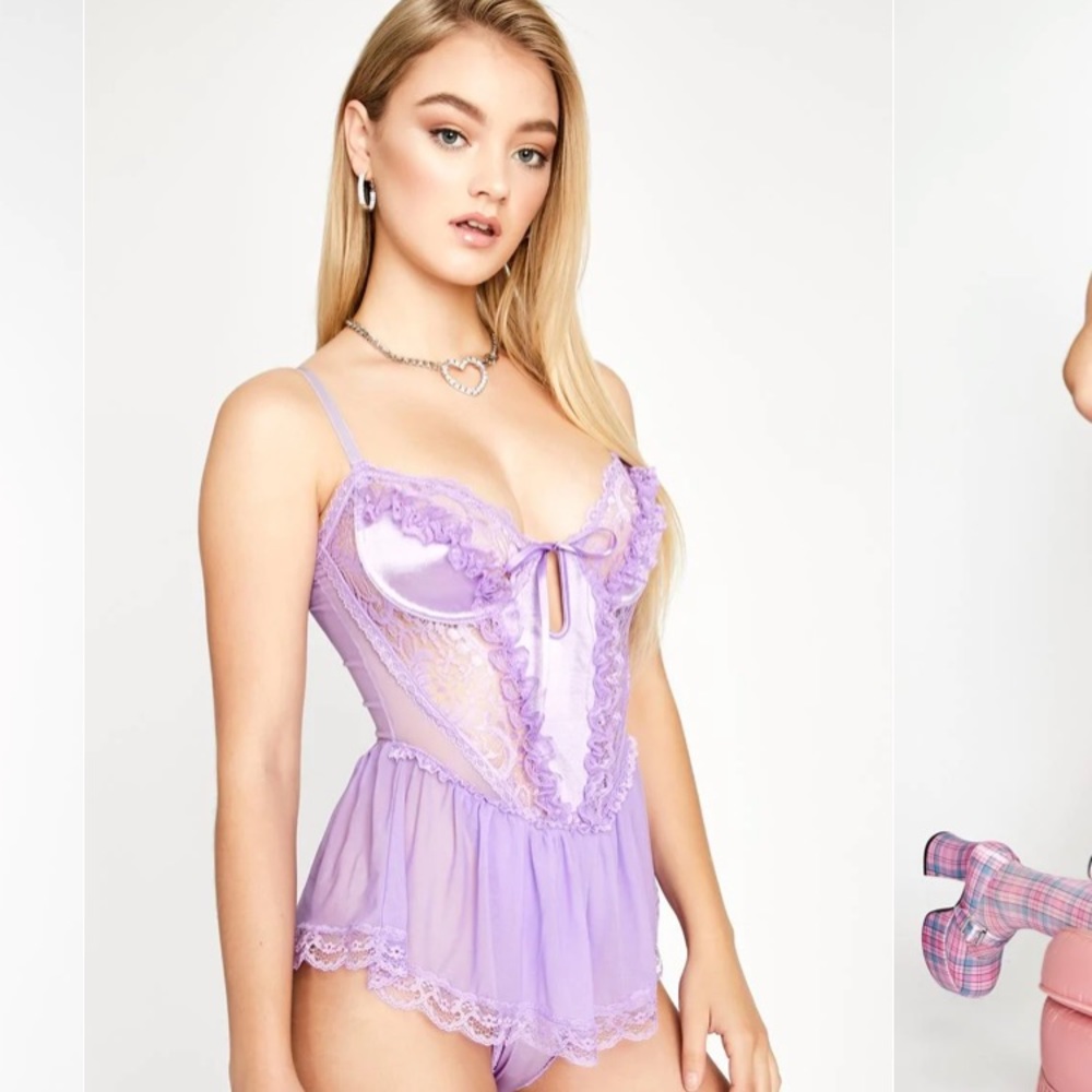 Spoiled But Not Rotten Lace Teddy